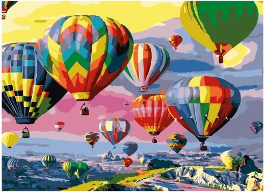 

Картина по номерам Paintboy Original EX 6485 Парад воздушных шаров 30*40, EX6485