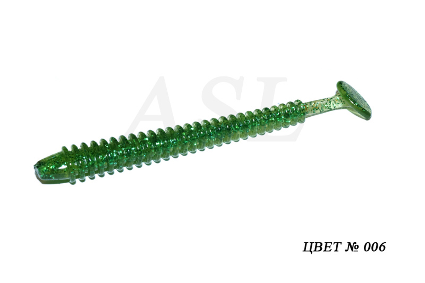 

Силиконовая приманка ASL Свинг цв. 006 L-5см 12шт/уп, Свинг