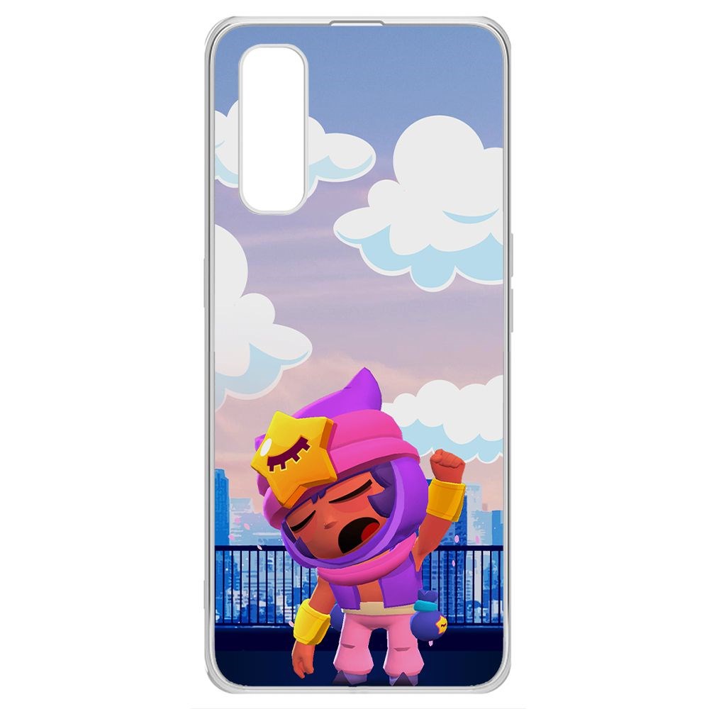 Чехол-накладка Brawl Stars-Сэнди для Oppo Find X2
