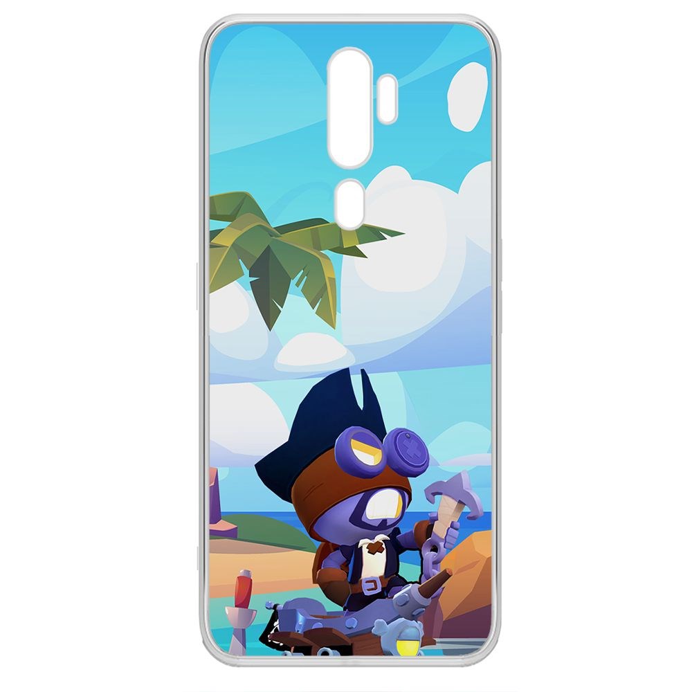 Чехол-накладка Brawl Stars-Темный Корсар Карл для Oppo A9 (2020)