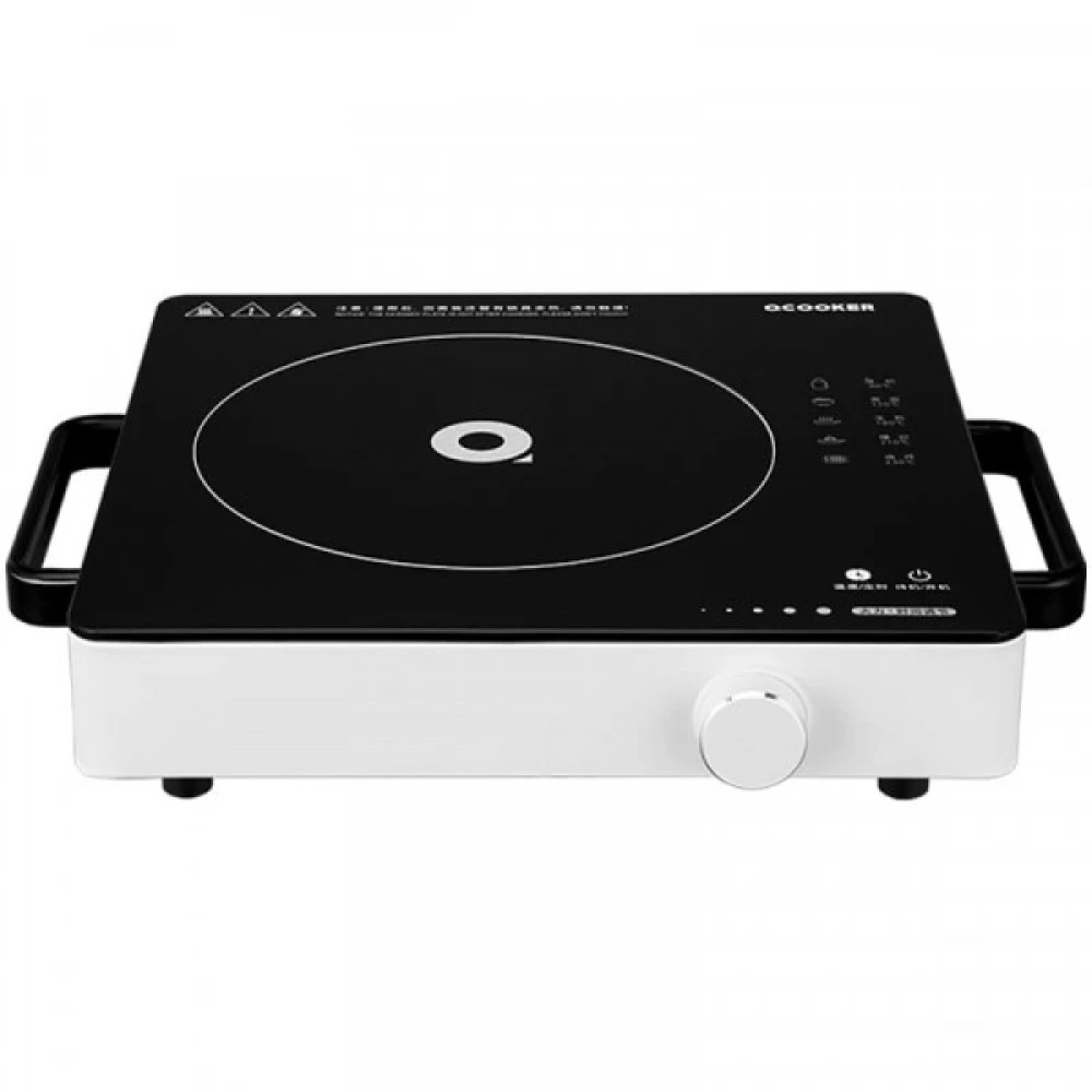 фото Настольная электрическая плитка xiaomi qcooker kitchen small square stove black (cr-dt01)