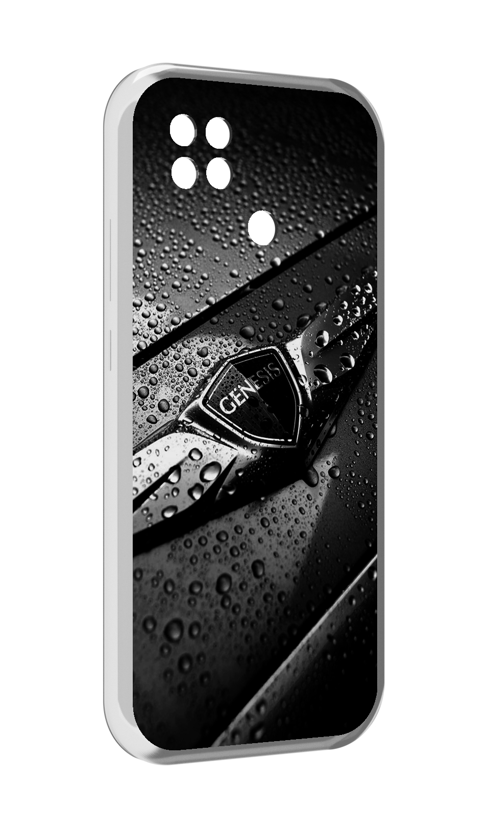 

Чехол Mypads Genesis 2 Мужской Для Poco C40, Прозрачный, Tocco