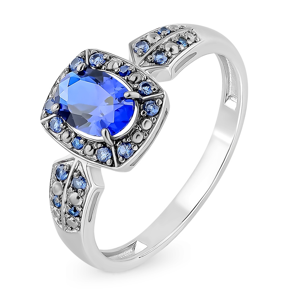 

Кольцо женское из серебра с фианитом 585Gold 701011180, р, 701011180