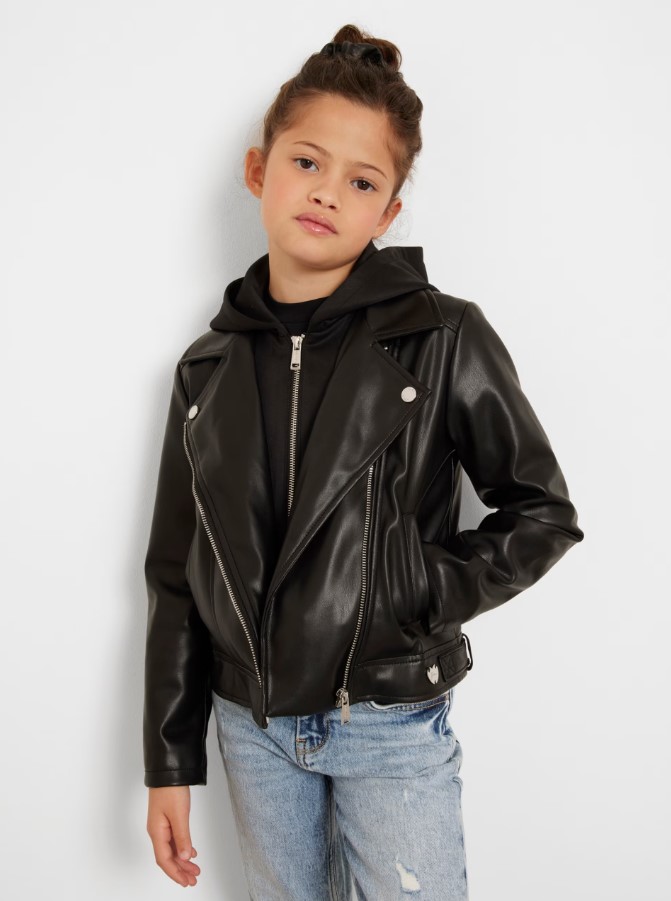 

Куртка Guess для девочек, чёрная, размер 14, J4YL03WAEI0, Черный, J4YL03WAEI0