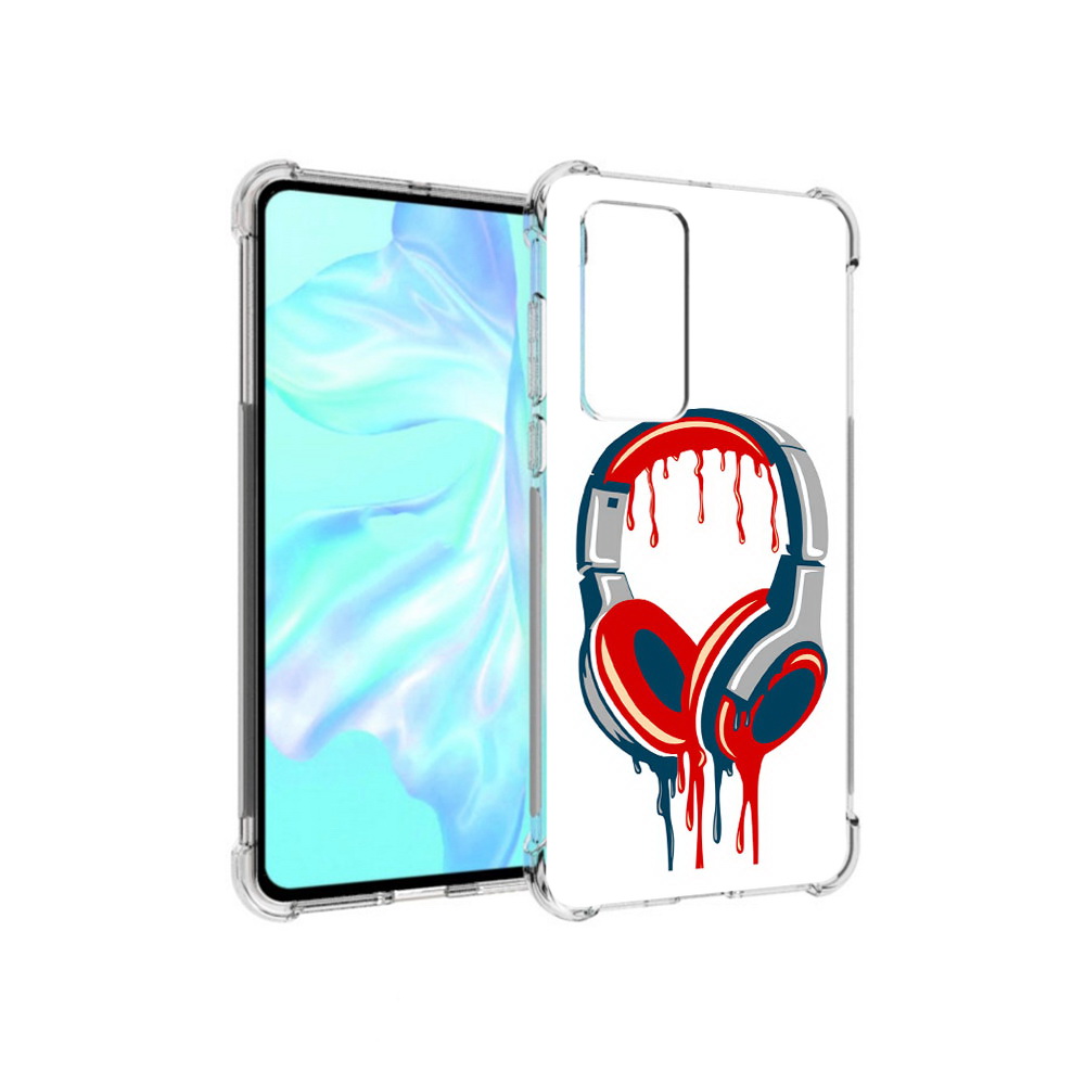 

Чехол MyPads Tocco для Huawei P40 не делай громко, Прозрачный, Tocco