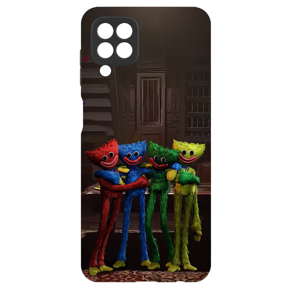 

Чехол-накладка Софт Хаги Ваги - Мини-Хаги для Samsung Galaxy M32 (M325), Черный