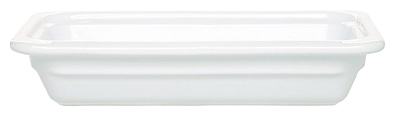 фото Emile henry гастроемкость керамическая gn 1/1-65, серия gastron, цвет белый 340105
