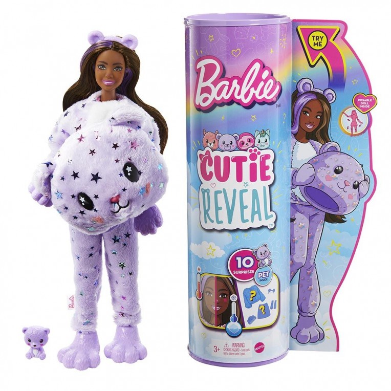 

Куклы Barbie Barbie Cutie Reveal Мишка, Cutie Reveal Мишка