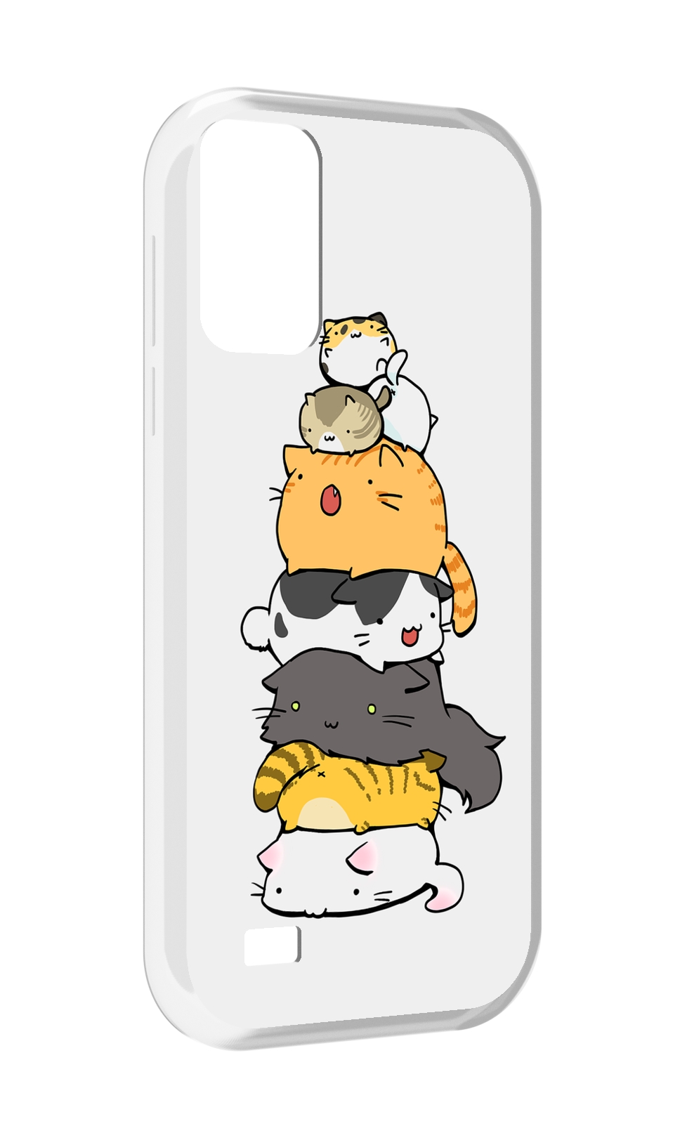 

Чехол MyPads много-маленьких-котиков для Oukitel C31, Прозрачный, Tocco