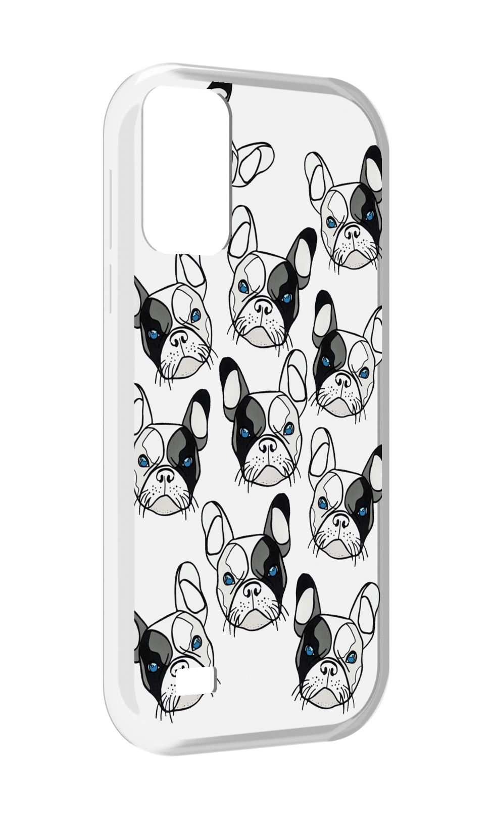 

Чехол MyPads мини-собачки-черно-белый для Oukitel C31, Прозрачный, Tocco