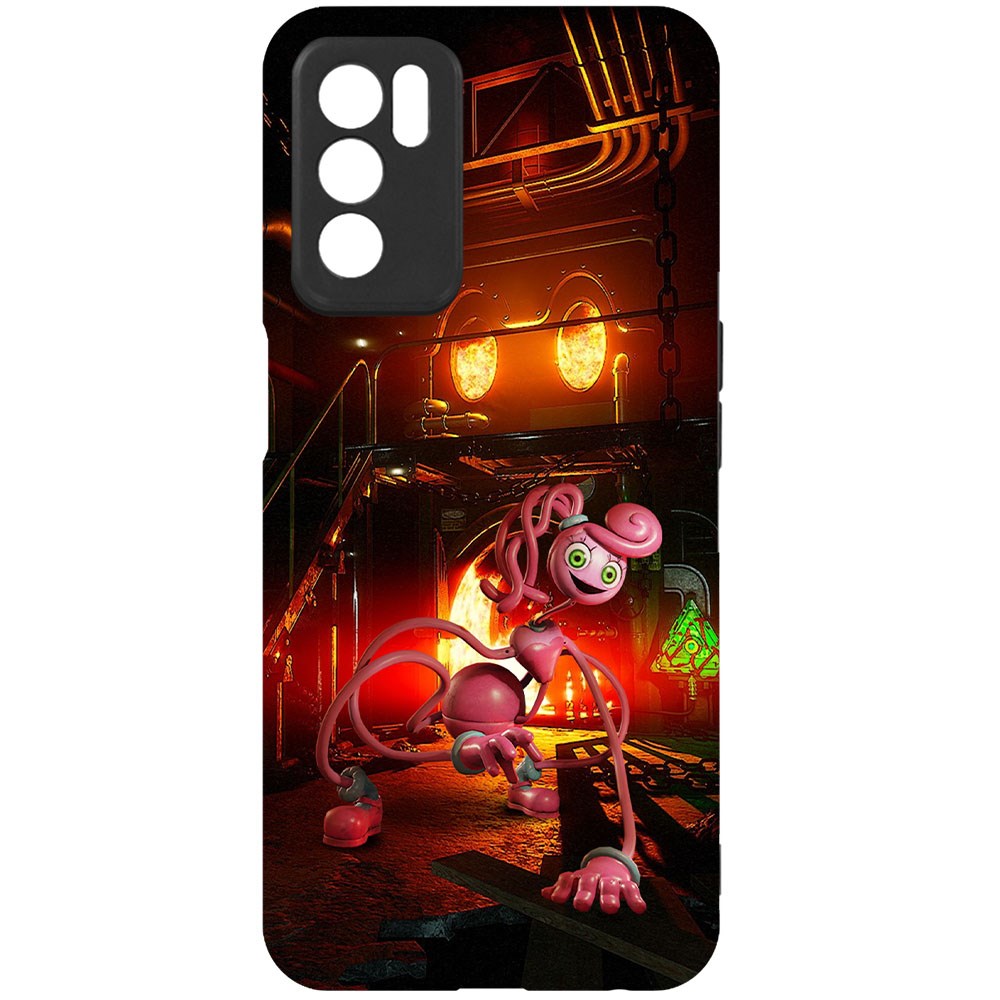 

Чехол-накладка Софт Хаги Ваги - Мама Длинные Ноги для Oppo A16