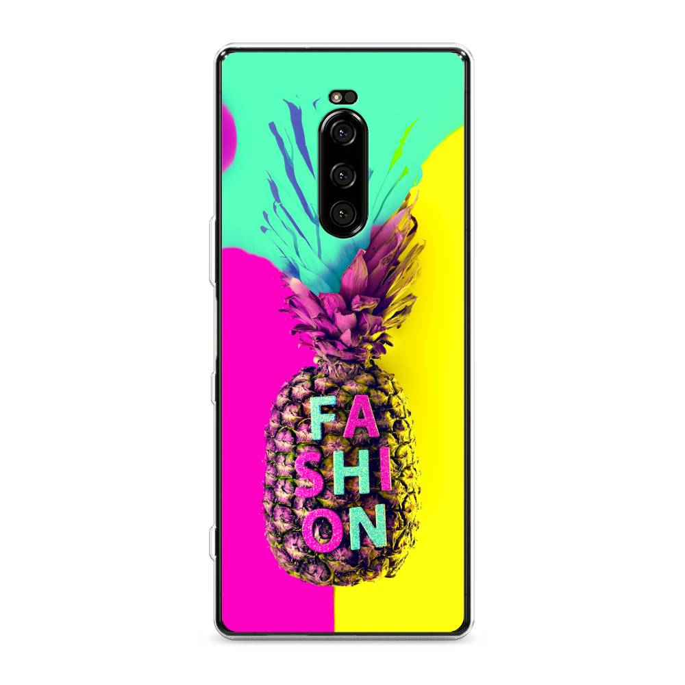 

Чехол Awog на Sony Xperia XZ4/Xperia 1 "Кислотный ананас", Разноцветный, 53850-10