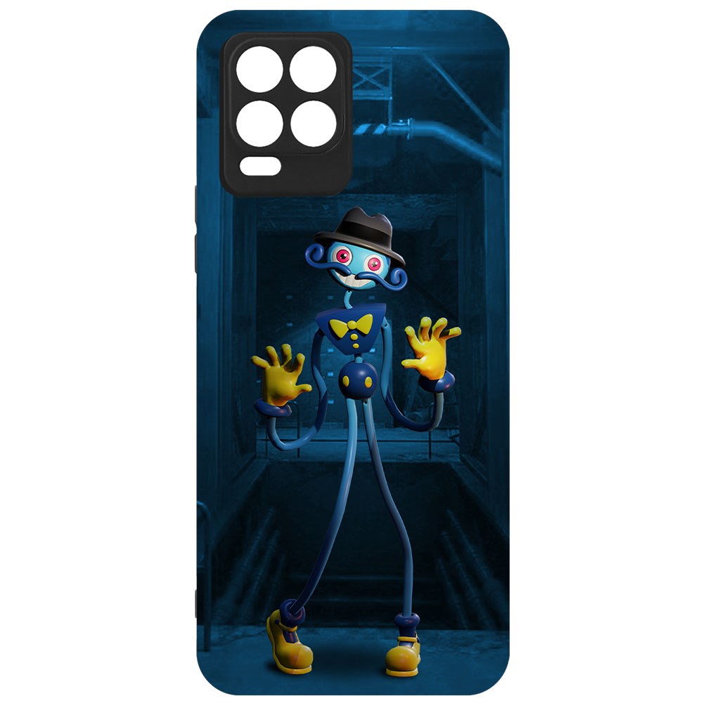 

Чехол-накладка Софт Хаги Ваги - Папа Длинные Ноги для Realme 8/8 Pro 4G, Черный
