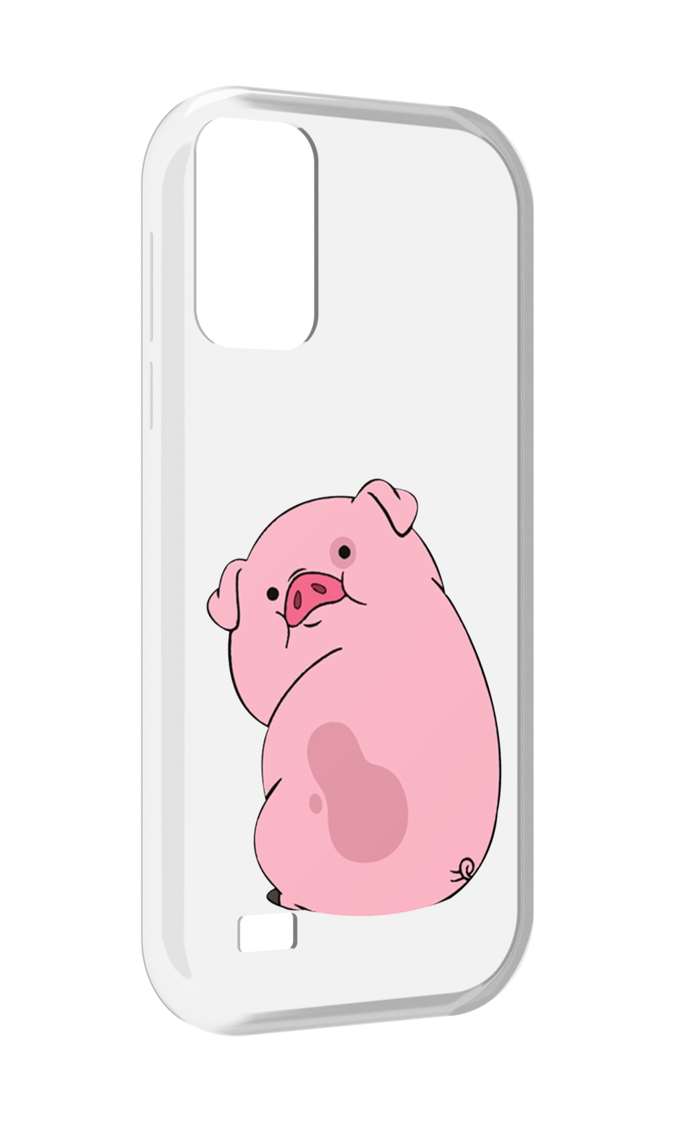 

Чехол MyPads милый-поросенок детский для Oukitel C31, Прозрачный, Tocco