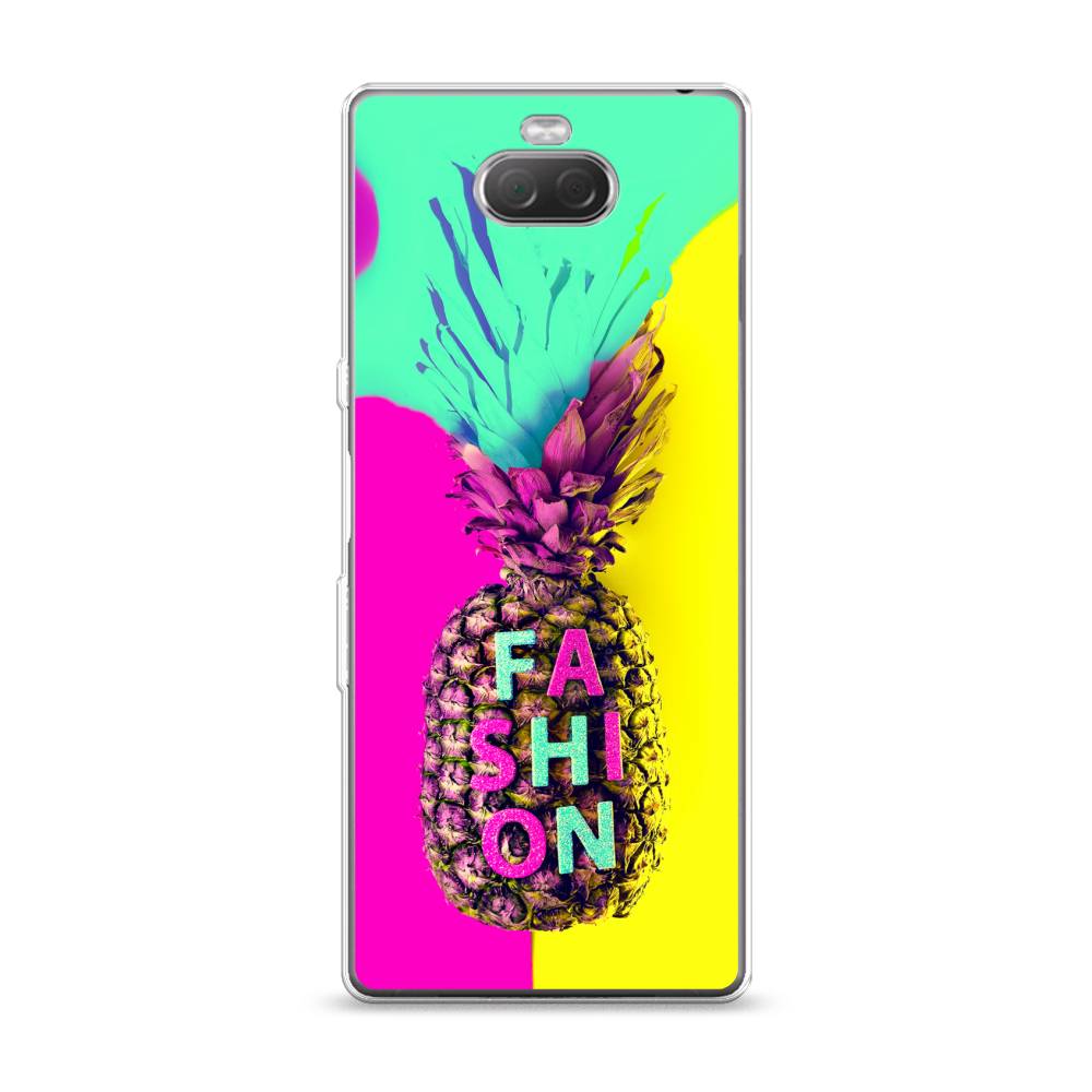 

Чехол Awog на Sony Xperia XA3/Xperia 10 "Кислотный ананас", Разноцветный, 53750-10