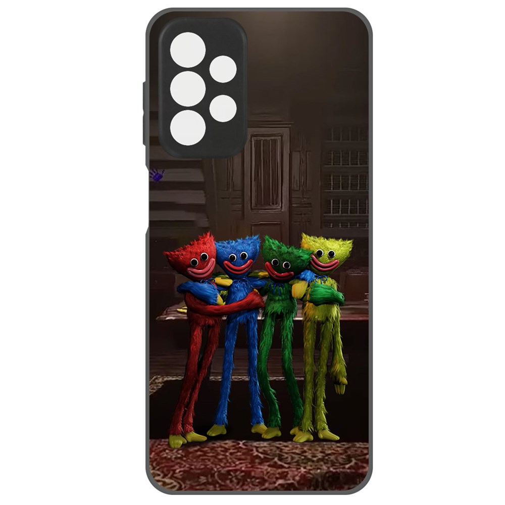 

Чехол-накладка Софт Хаги Ваги - Мини-Хаги для Samsung Galaxy A23 (A235), Черный