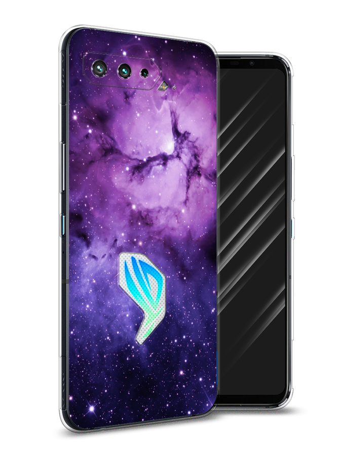 

Чехол Awog на Asus ROG Phone 5S "Космос 18", Фиолетовый, 44550-4