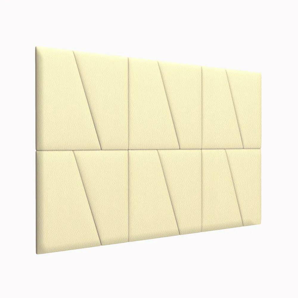 фото Мягкие обои eco leather vanilla 50х50dl см 2 шт. tartilla