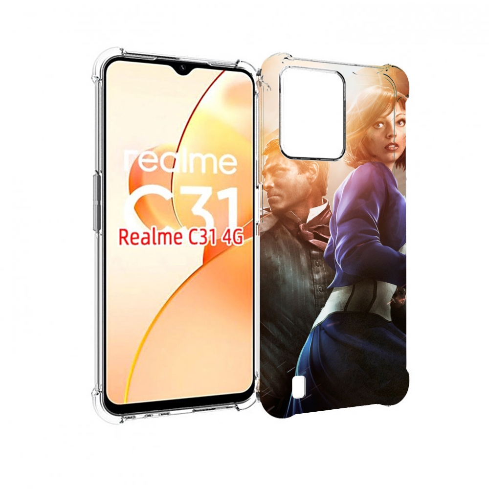 

Чехол MyPads Bioshock Infinite для OPPO Realme C31, Прозрачный, Tocco