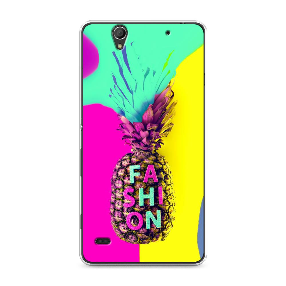 

Чехол Awog на Sony Xperia C4 "Кислотный ананас", Разноцветный, 52650-10
