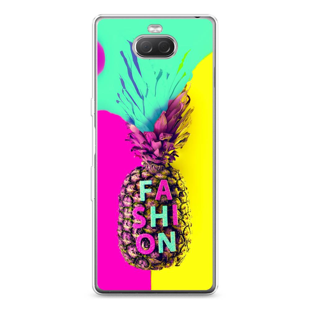 

Силиконовый чехол "Кислотный ананас" на Sony Xperia 10 Plus, 54150-10