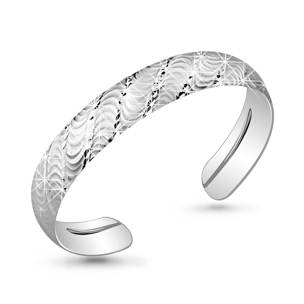 

Браслет из серебра Aquamarine Aquamarine 74309_925_р р. 18, 74309_925_р