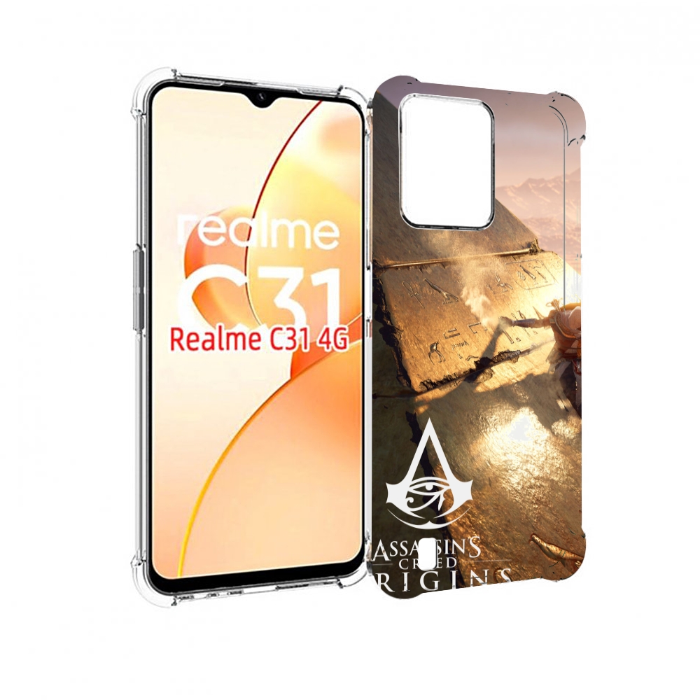 Чехол MyPads Assassin's Creed Origins для OPPO Realme C31