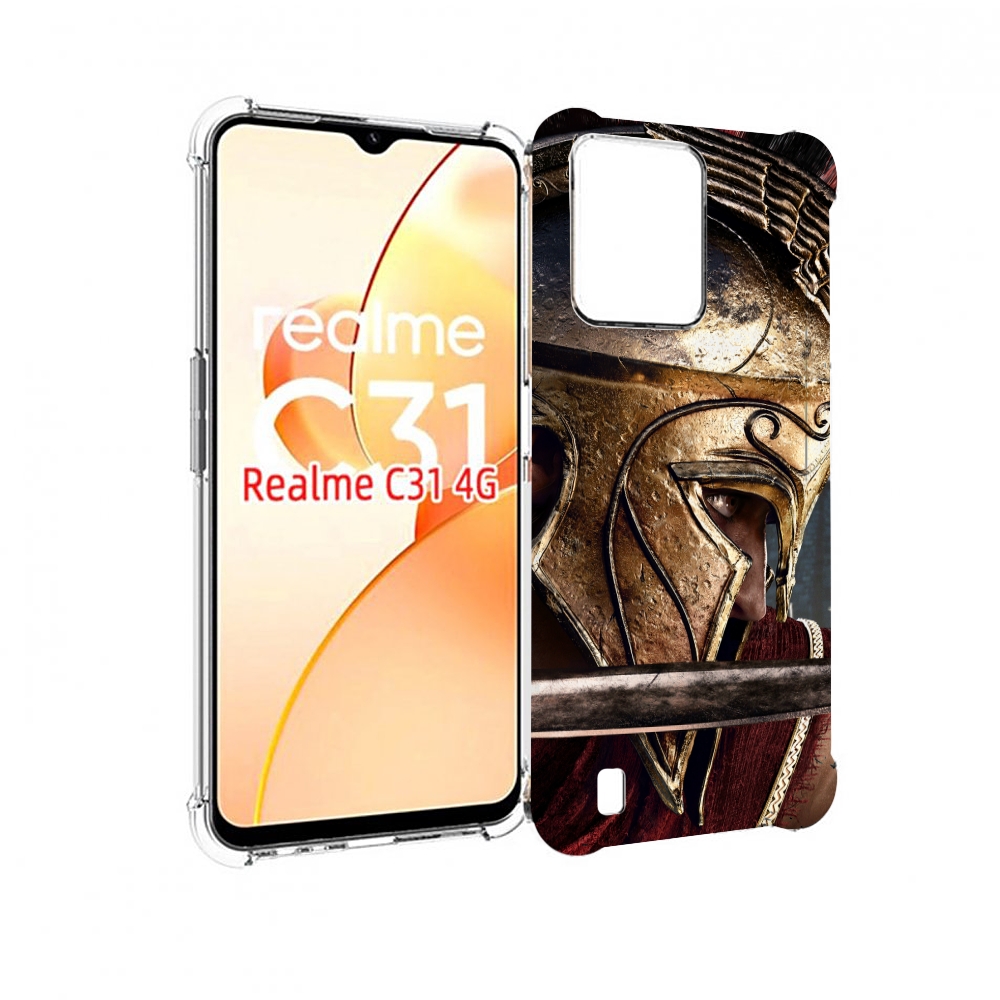 

Чехол MyPads Assassin's Creed Odyssey для OPPO Realme C31, Прозрачный, Tocco