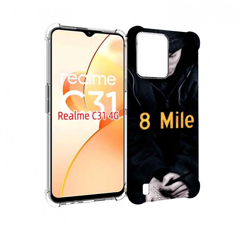 

Чехол MyPads 8 миля для OPPO Realme C31, Прозрачный, Tocco