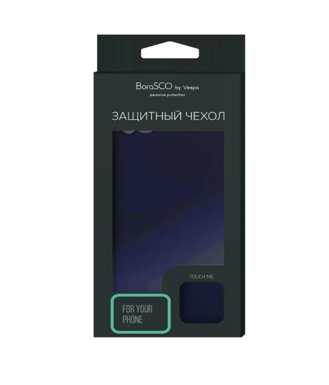 

Чехол Borasco Hard Case для Redmi 8A синий