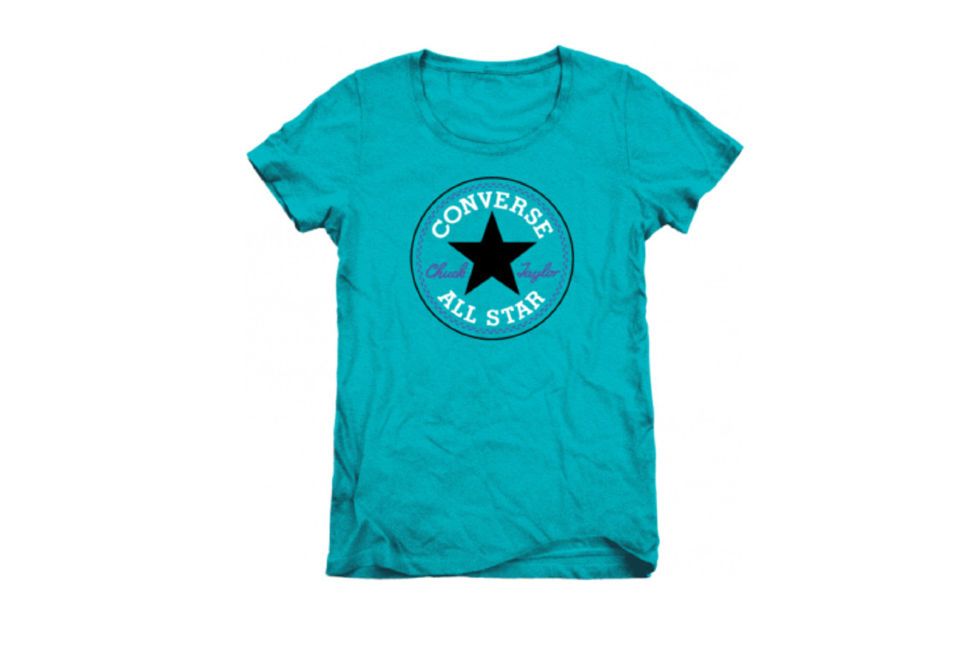 

Футболка женская Converse 06930C435 бирюзовая XS, Бирюзовый, 06930C435