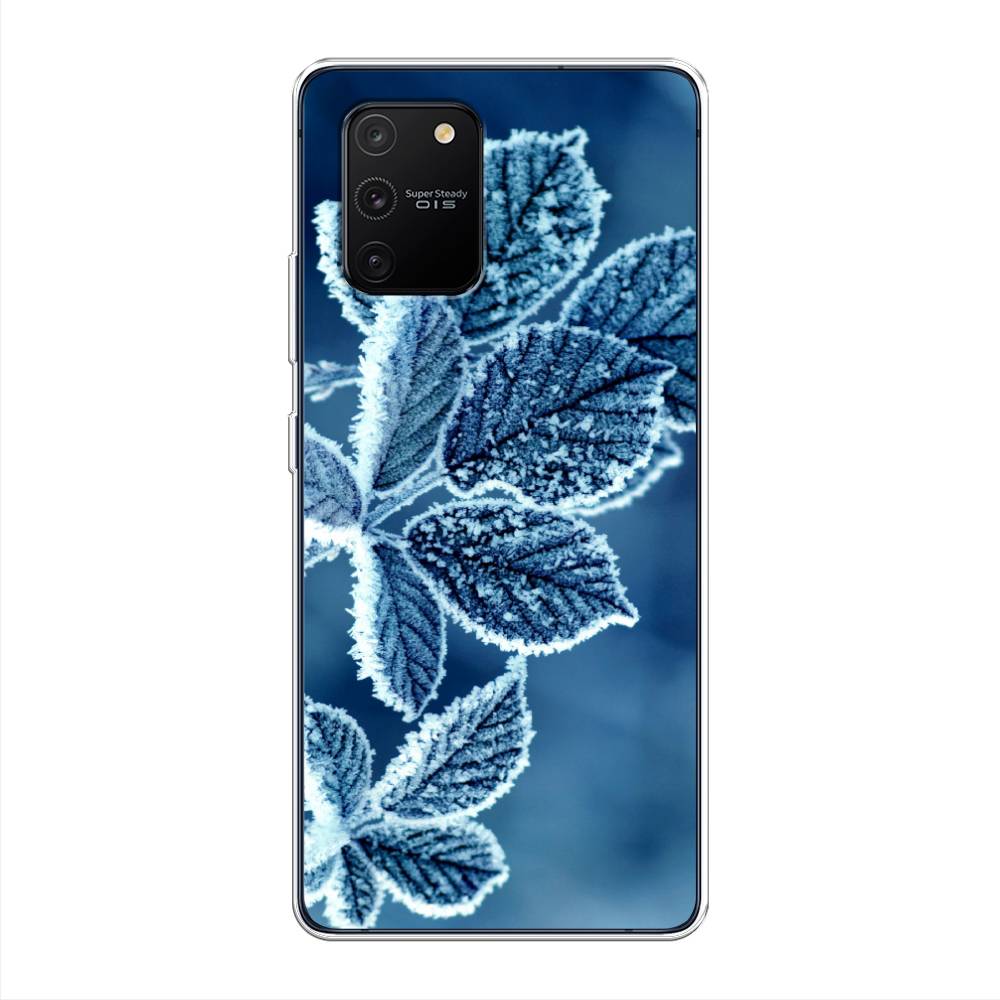 

Чехол на Samsung Galaxy S10 Lite "Зима 6", Голубой;белый, 210050-2