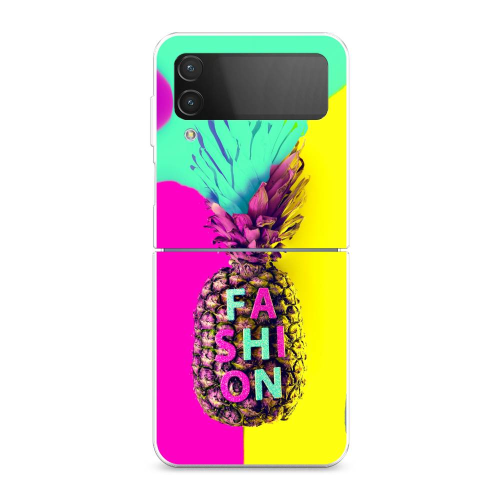 

Чехол Awog на Samsung Galaxy Z Flip 4 / Самсунг Z Flip 4 "Кислотный ананас", Разноцветный, 2106650-10