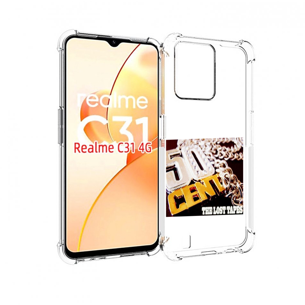 

Чехол MyPads 50 Cent - The Lost Tapes для OPPO Realme C31, Прозрачный, Tocco