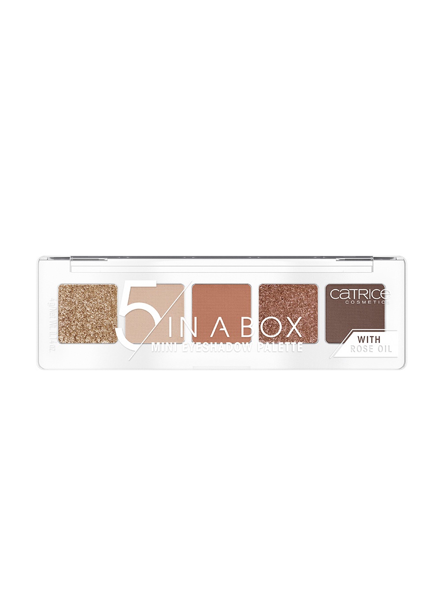 

Тени для век CATRICE, 5 In a Box Mini - 030 Warm Spice Look