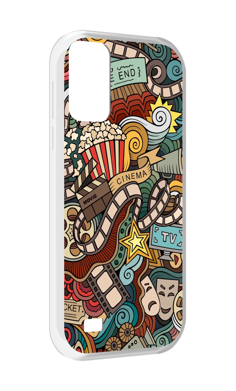 

Чехол MyPads любимое кино для Oukitel C31, Прозрачный, Tocco