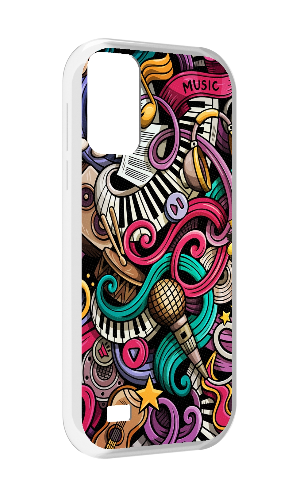 

Чехол MyPads любимая-музыка для Oukitel C31, Прозрачный, Tocco