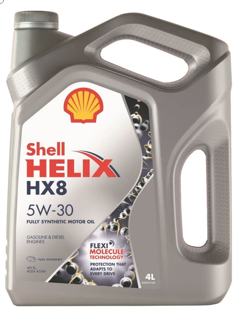 Моторное масло Shell синтетическое Helix HX8 5W30 4л