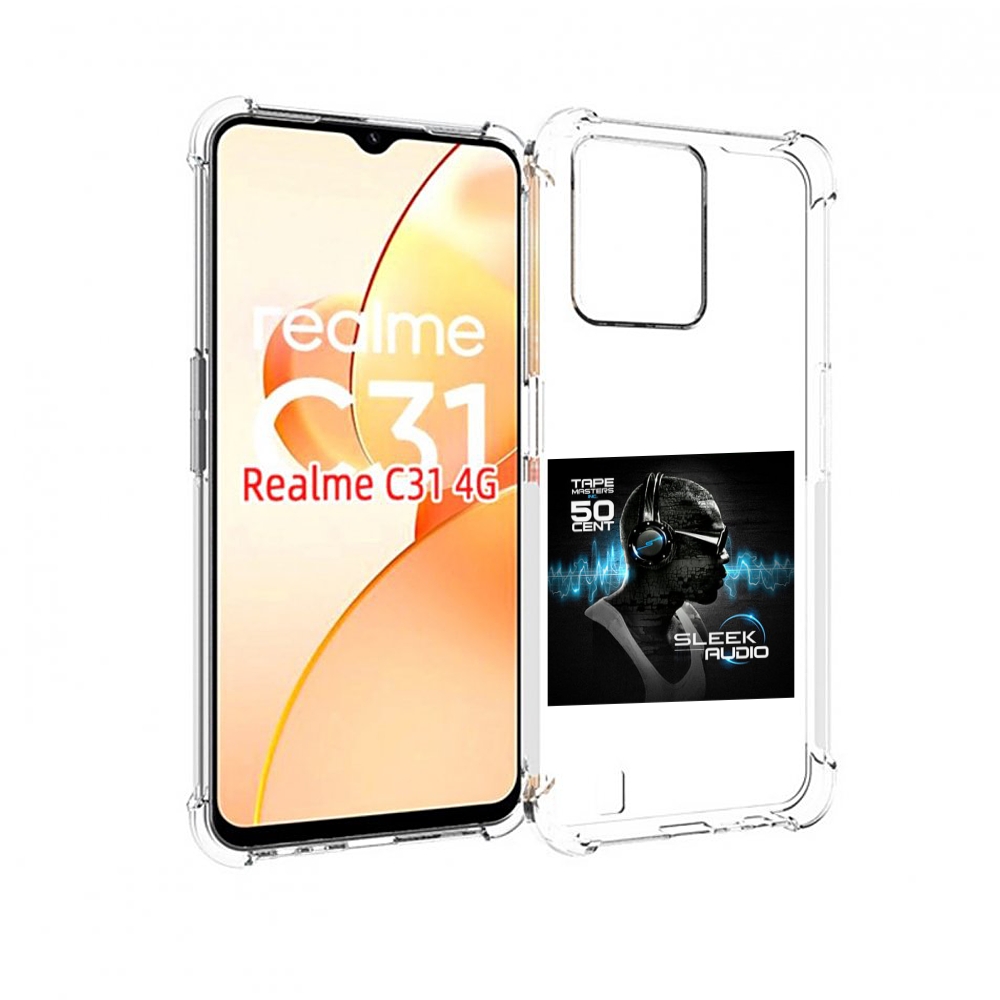 

Чехол MyPads 50 Cent - Sleek Audio для OPPO Realme C31, Прозрачный, Tocco