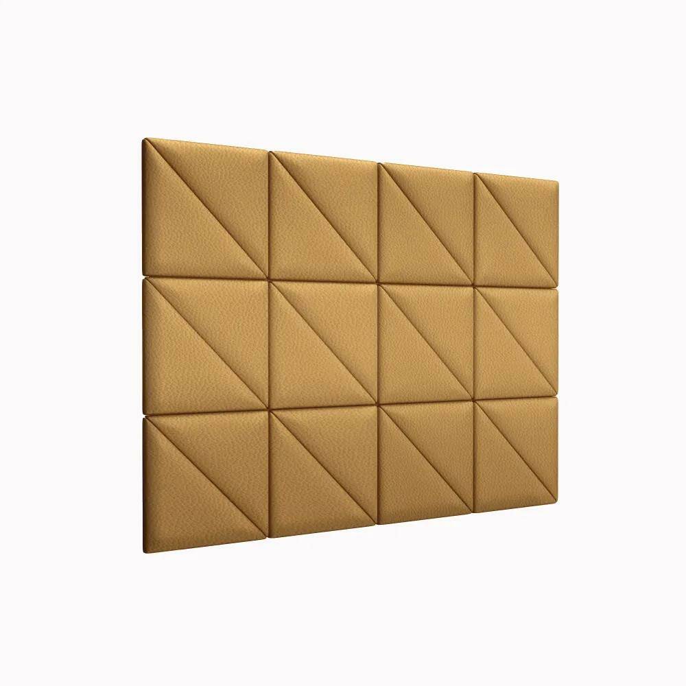 фото Мягкие обои eco leather gold 30х30tpl см 2 шт. tartilla