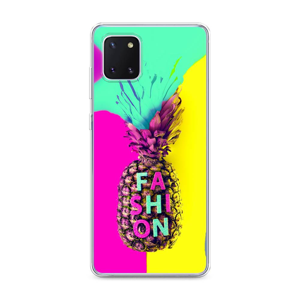 

Чехол Awog на Samsung Galaxy Note 10 lite/A81 "Кислотный ананас", Разноцветный, 29150-10