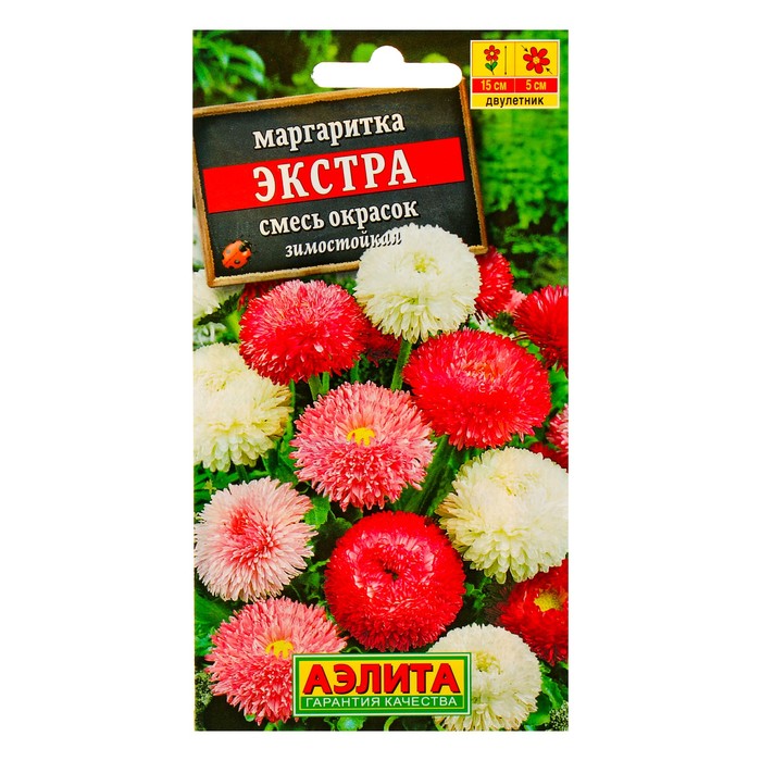 

Семена маргаритка Аэлита Экстра Р00007766 1 уп.