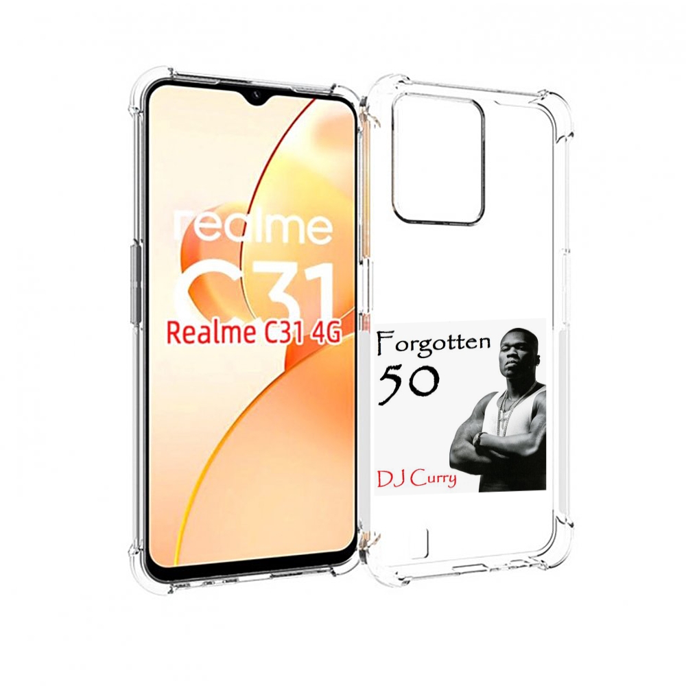 

Чехол MyPads 50 Cent - Forgotten 50 для OPPO Realme C31, Прозрачный, Tocco