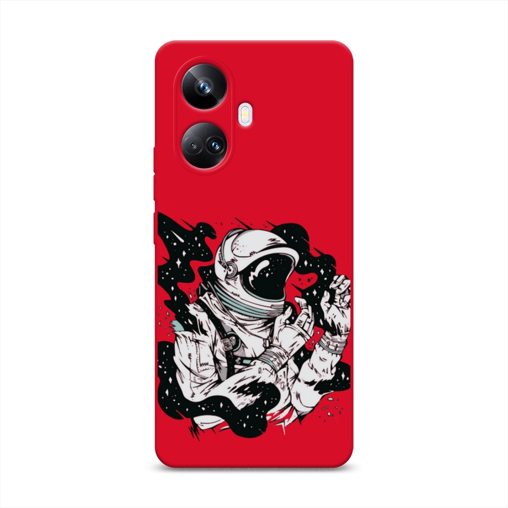 

Чехол Awog на Realme 10 Pro+ "Космонавт арт", Черный;бежевый;белый, 2512353-1