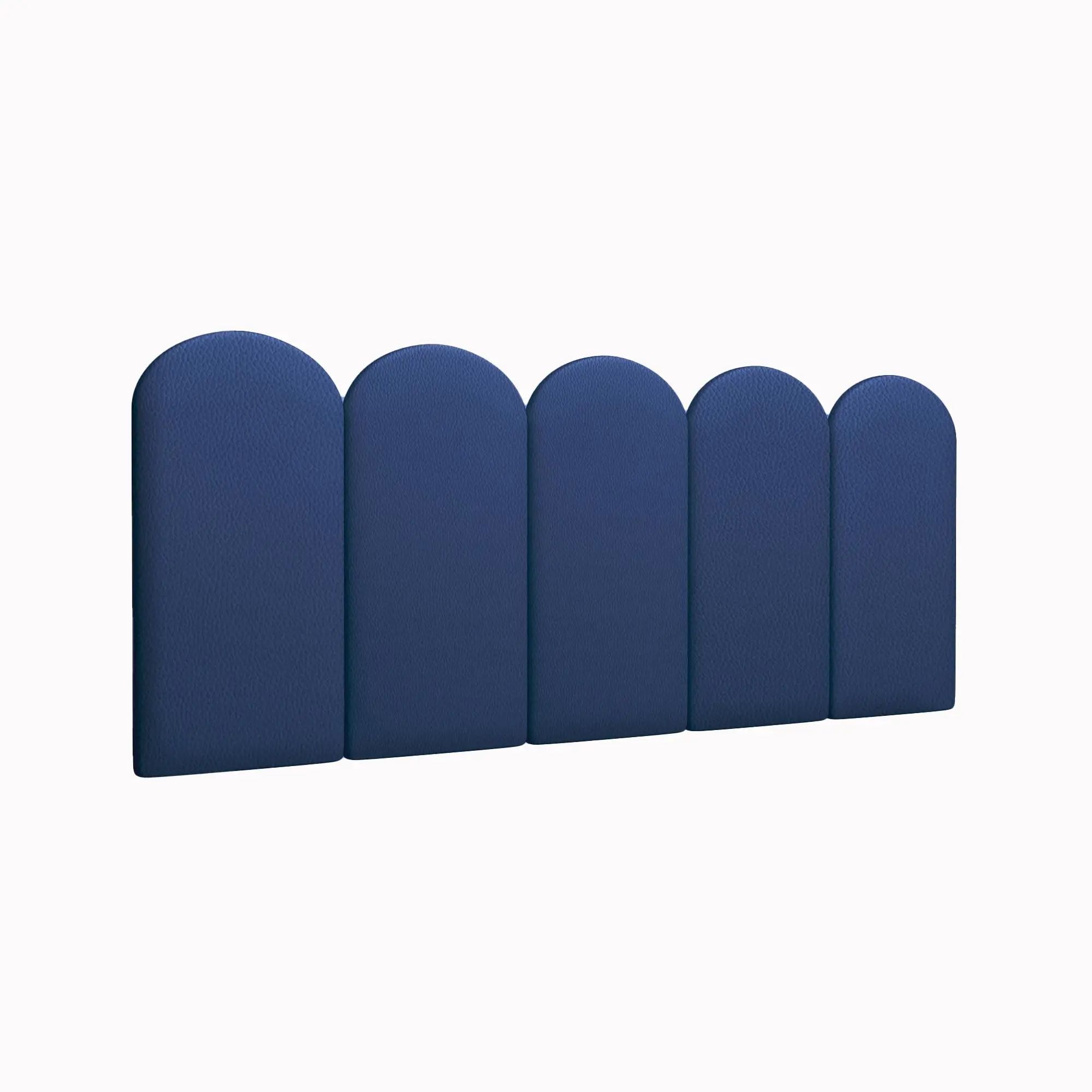 Мягкие обои Eco Leather Blue 30х60R см 4 шт. мягкие кубики плюшики весёлая азбука