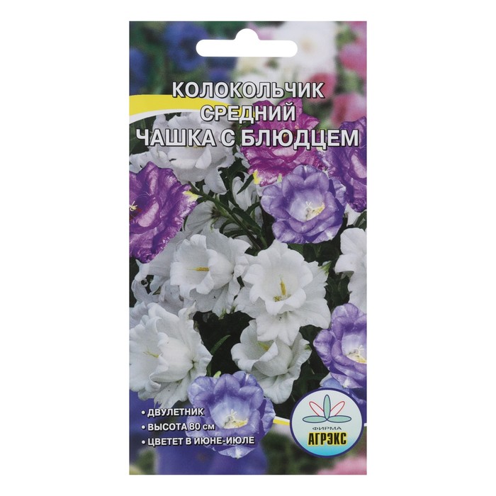 

Семена Цветов Колокольчик "Чашка с блюдцем", 0,1 г
