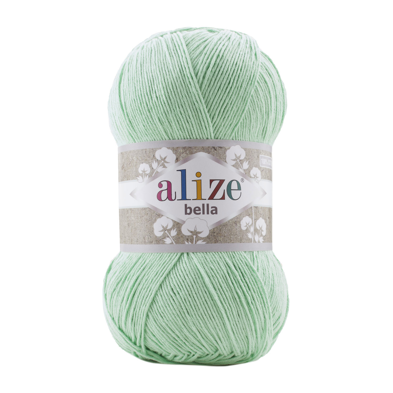 

Пряжа Alize BELLA 807572 цвет салатовый (1 моток), BELLA