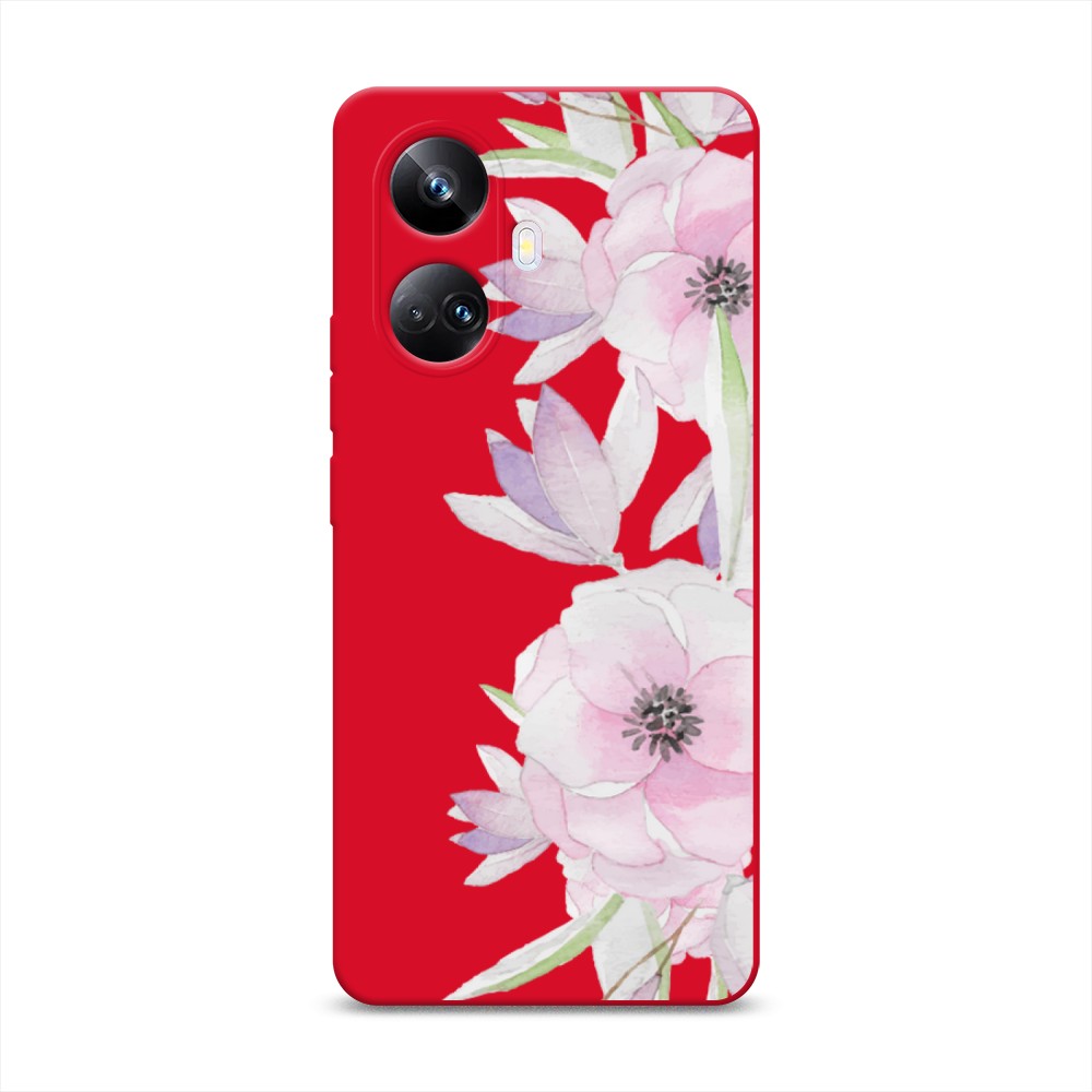 

Чехол Awog на Realme 10 Pro+ "Нежные анемоны", Розовый;черный;фиолетовый, 2512353-1