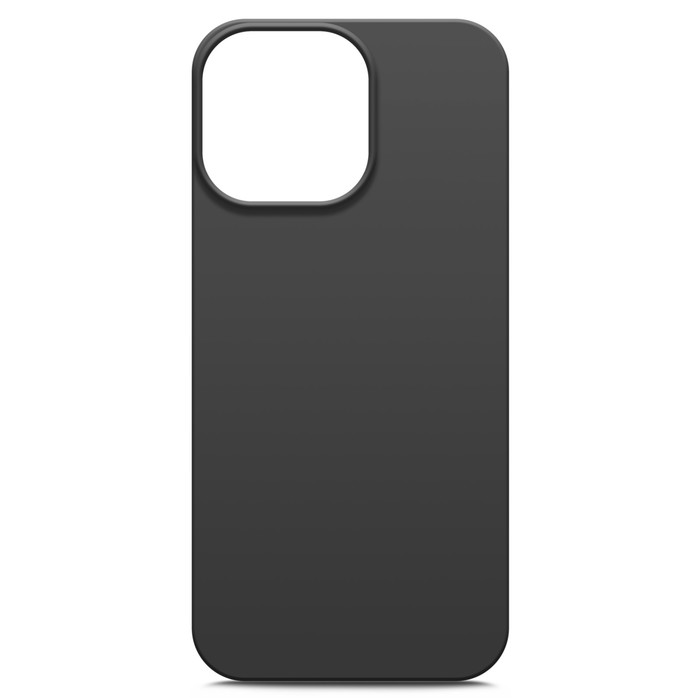 

Чехол BoraSCO для iPhone 14 Pro Max, матовый, силикон, черный