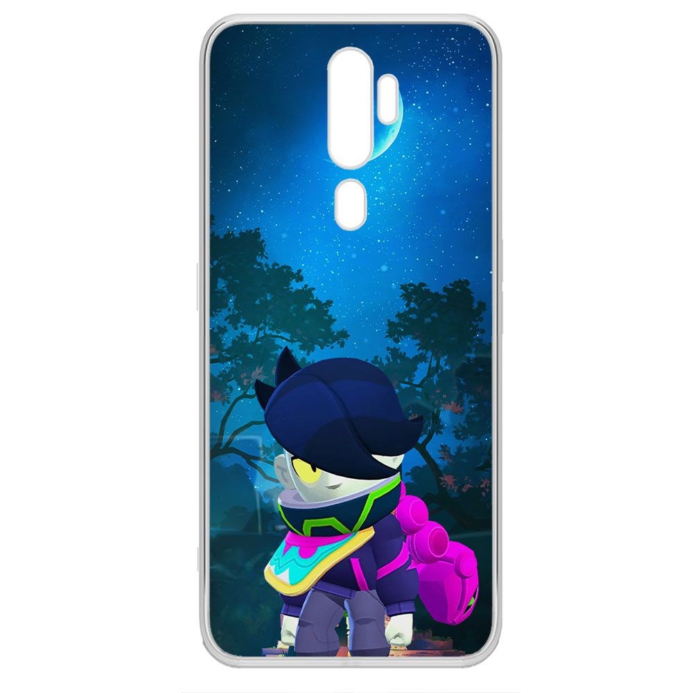 

Чехол-накладка Brawl Stars-Орочи Эдгар для Oppo A9 (2020), Прозрачный